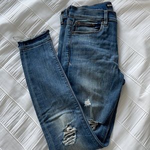 Express distressed jeans